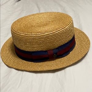 Boater hat